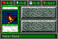 Hane-Hane (ハネハネ) — level 1 Beast — 1 heart, attack 10, defence 10 — faces Sum Sum Sum Sum Mag Def4